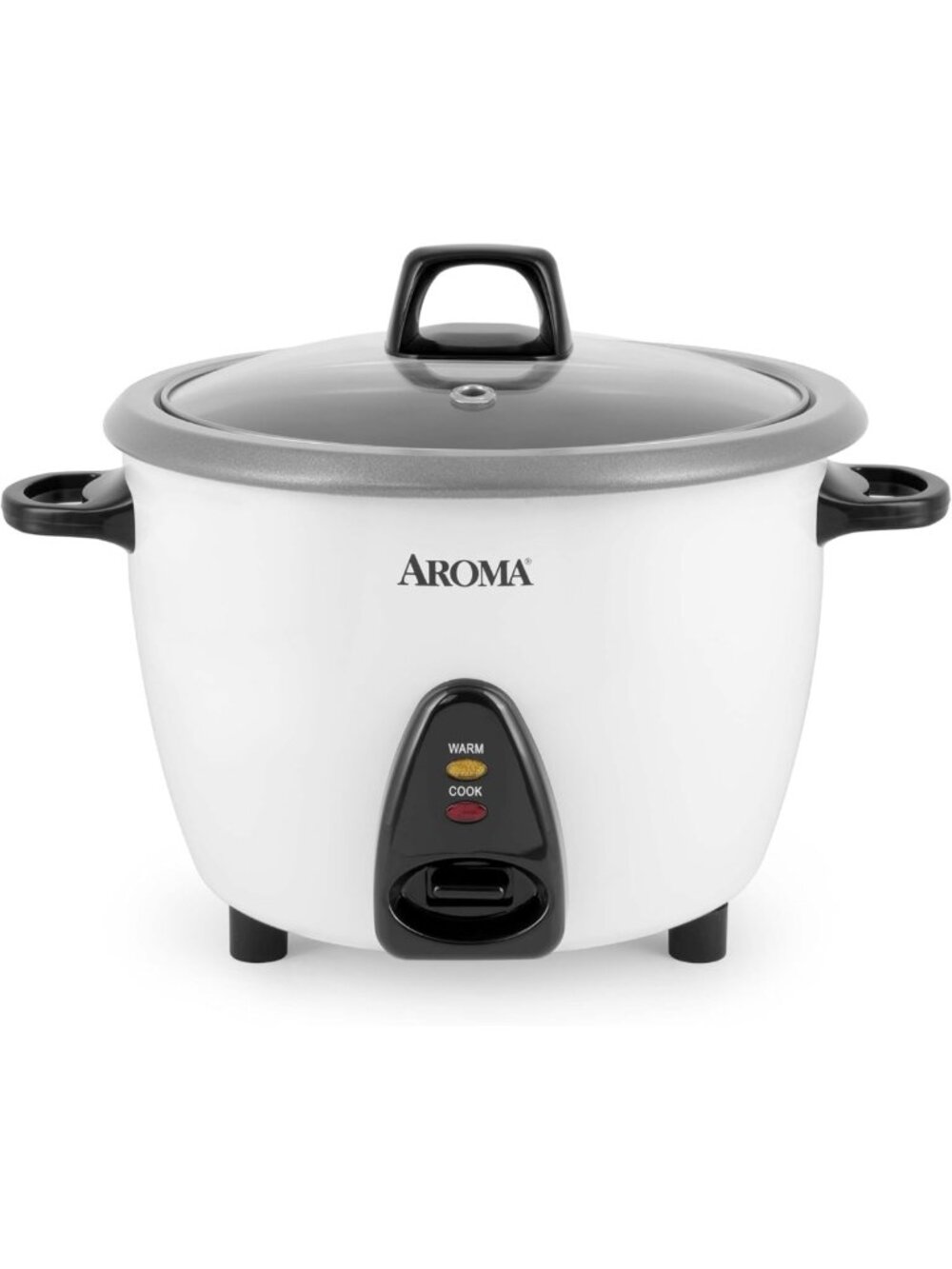 10-Cup Rice Cooker & Steamer, Auto Keep Warm, Soup & Oatmeal Maker, 5 Qt, White